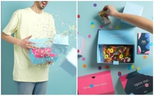 Hadiah Luar Kotak Sweet Treats Explosion Box Buat Tersayang