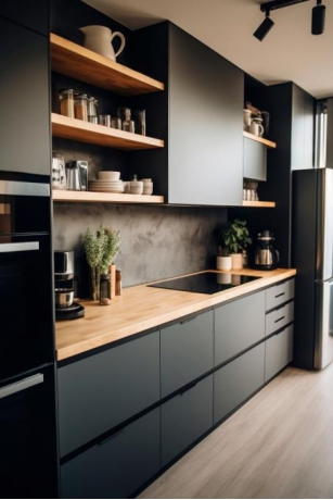 Nebojte Se Experimentovat Od Koupelny Po Kuchyň: Černá Barva Vnese Do Interiéru Luxus A Eleganci!