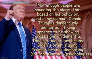 Psychologist Says Trump Is Showing Signs Of Dementia