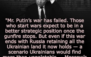 Putin Has Already Lost The War