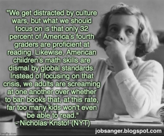 The Culture War Distracts From Fixing Education Problems