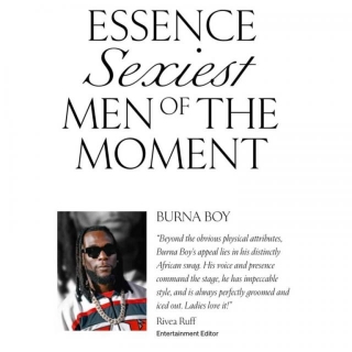 Burna Boy Enlisted Amongst Essence Sexiest Men Of The Moment