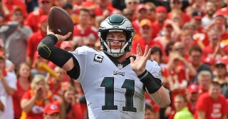 Carson Wentz Teams Up With Andy Reid