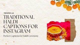 40 Perfect Instagram Captions For Haldi Ceremony