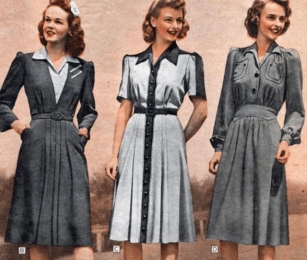 1940s Women’s Fashion: The Classic Beauty In Europe With Background