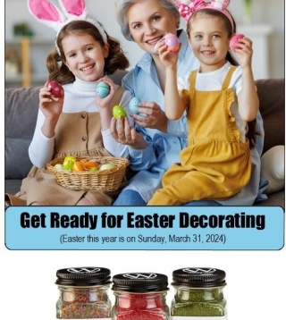 Decorating Sugars, Sprinkles, And Natural Food Coloring For Easter