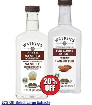 Clear Vanilla Extract And Pure Almond Extract On Sale During March 2024