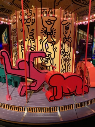 PHOTOS: New ‘amusement Park’ Puts Haring & Hockney On A Merry-go-round