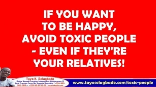 IF YOU WANT TO BE HAPPY, AVOID PEOPLE LIKE THIS – EVEN IF THEY’RE YOUR RELATIVES! [Here’s Why…]