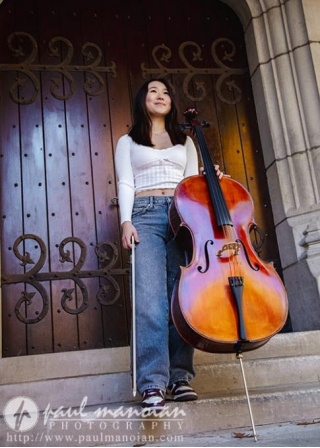 Senior Pictures With Cello