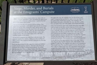 Siege, Murder, And Burials At The Emigrants' Campsite