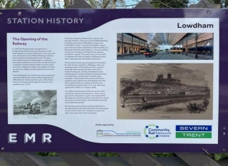 Lowdham Station History