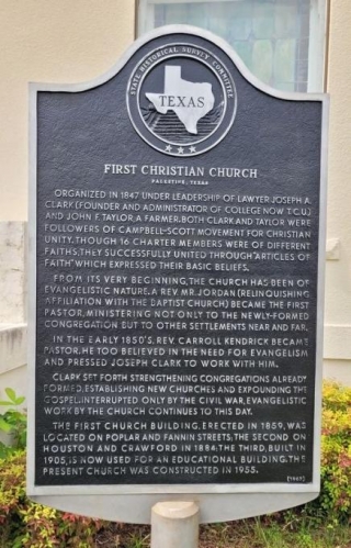 First Christian Church Palestine, Texas