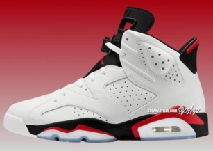 Air Jordan 6 “White Fire Red” Releases Spring 2025