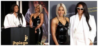 Ciara & Kelly Rowland STUN Together At The Laughter Is The Best Medicine Gala