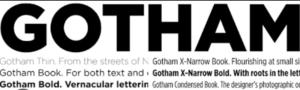 The Timeless Elegance of Gotham Font: Unveiling the Secrets Behind its Enduring Appeal