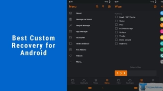5 Best Custom Recovery For Android Devices