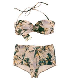 Tropical Splendor High-Waisted Bikini & Wrap Dress from H&M, to benefit Wateraid!
