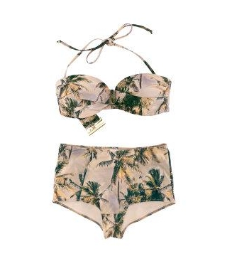 Tropical Splendor High-Waisted Bikini & Wrap Dress From H&M, To Benefit Wateraid!