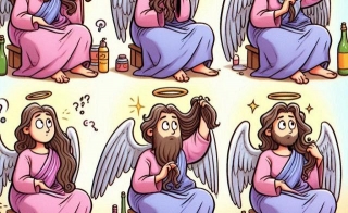 How Do Angels Wear Their Hair?