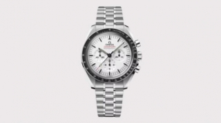 Omega Speedmaster Moonwatch With White Lacquered Dial
