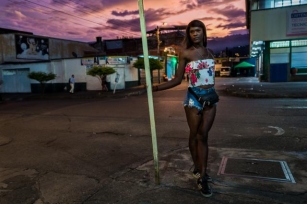 A Transgender Woman At Twilight [Cali, Colombia]
