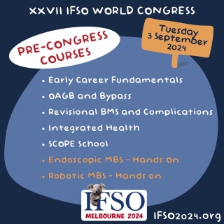 IFSO 2024 | PRE CONGRESS COURSES AND ABSTRACTS SUBMISSION