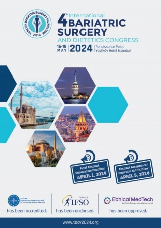 Endorsed Meeting: 4th International Congress On Bariatric Surgery And Dietetics, May 16-18, Istanbul