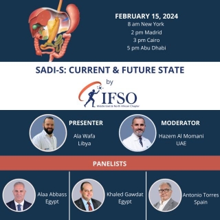 Tomorrow! SADI-S: CURRENT & FUTURE STATE - February 15th