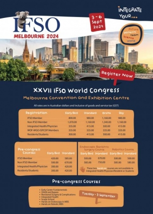 IFSO 2024 MELBOURNE - SCIENTIFIC PROGRAM, HOTELS & TOURS