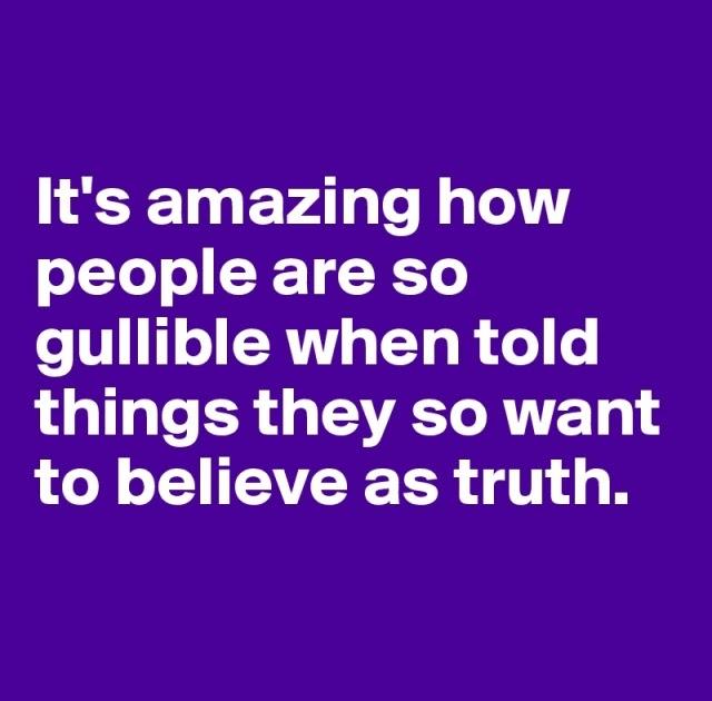 The Problem of Gullibility