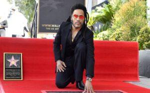OMG, have you heard? Lenny Kravitz is honoured with a Hollywood Walk Of Fame star