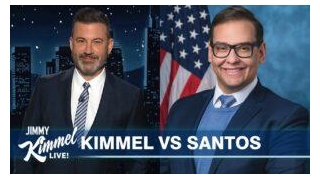 OMG, George Santos Is Suing Jimmy Kimmel For $750K