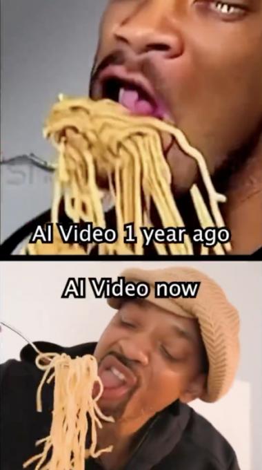 OMG, WATCH: Will Smith responds to AI video trend of him eating spaghetti