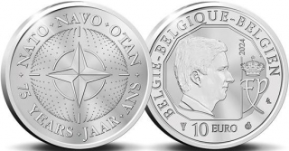 Belgium 10 Euro 2024 - 75th Anniversary Of The NATO