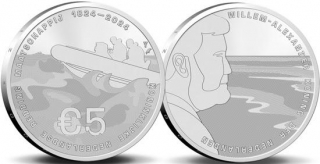 Netherlands 5 Euro 2024 - 200 Years Of The Royal Netherlands Sea Rescue Institution (KNRM)