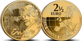 Belgium 2,5 Euro 2024 - James Ensor