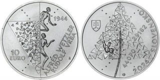 Slovakia 10 Euro 2024 - 80th Anniversary Of The Vrba-Wetzler Report On The Nazi Extermination Camps Of Auschwitz And Birkenau
