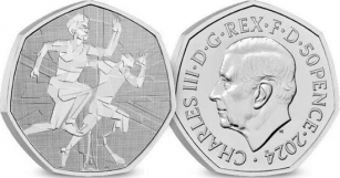 United Kingdom 50 Pence 2024 - British Olympians & Paralympians