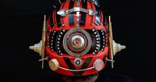Kenyan Artist Cyrus Kabiru Fashions Dazzling Eyewear And Helmets From Salvaged And Found Objects.