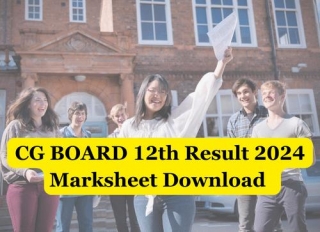 Chhattisgarh Board 12th Result 2024 Roll Number, Get CGBSE 12th Marksheet Copy