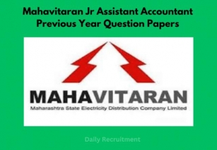 Mahavitaran Jr Assistant Accountant Previous Year Question Papers (PDF Download)