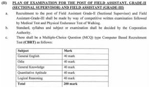 OFDC Grade II & III (Field Assistant) Previous Year Question Paper PDF Download