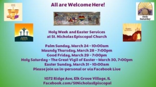 Holy Week And Easter Services