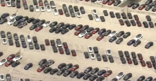 Tesla Using Abandoned Mall As Overflow