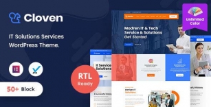 Cloven – WordPress-Layout Für IT-Lösungsdienstleister + RTL