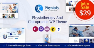 Physiofy – WordPress-Layout Für Physiotherapie Und Chiropraktik