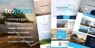 Textron – Industrielles WordPress-Vorlage + WooCommerce-Shop