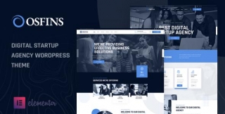Osfins – WordPress-Layout Für Digitale Startup-Agenturen