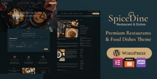 SpiceDine – WordPress-Layout Für Hotels Und Restaurants